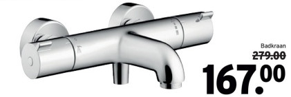 Hansgrohe thermostatische kraan Myfox