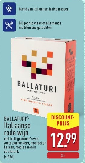 Italiaanse rode wijn