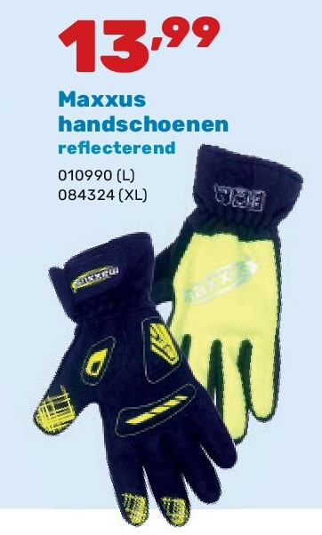 Maxxus handschoenen refl ecterend