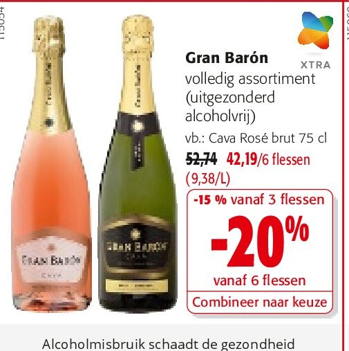 Gran Barón Cava Rosé brut 75 cl