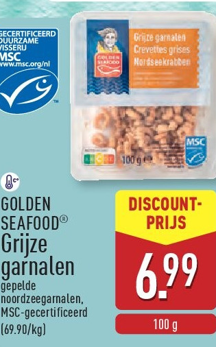 SEAFOOD® Grijze garnalen