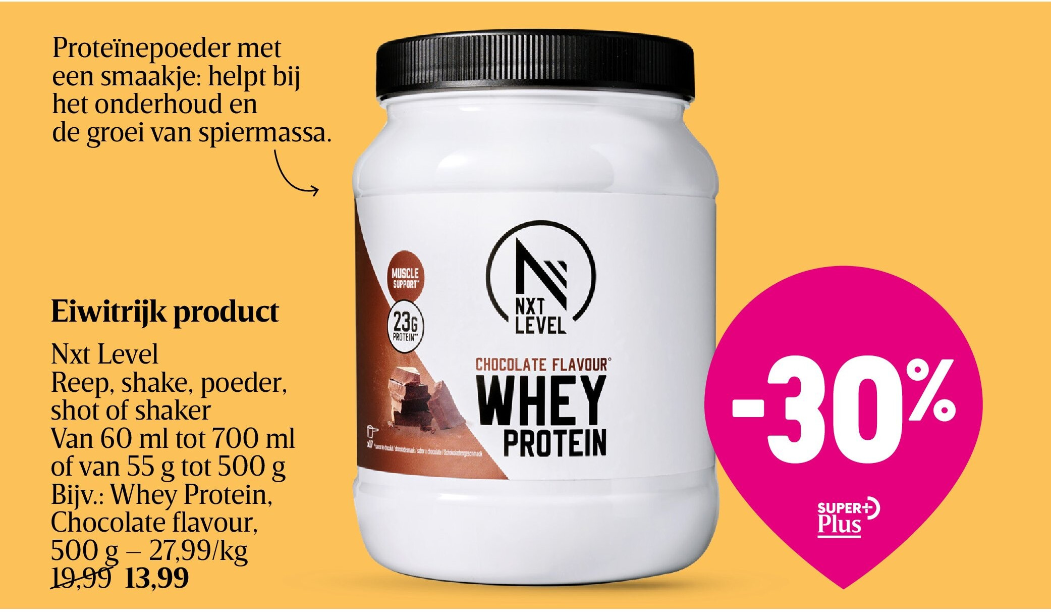 Eiwitrijk product