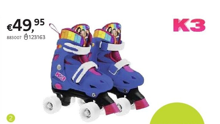 ROLSCHAATSEN K3 DONKERBLAUW MAAT 26-29
