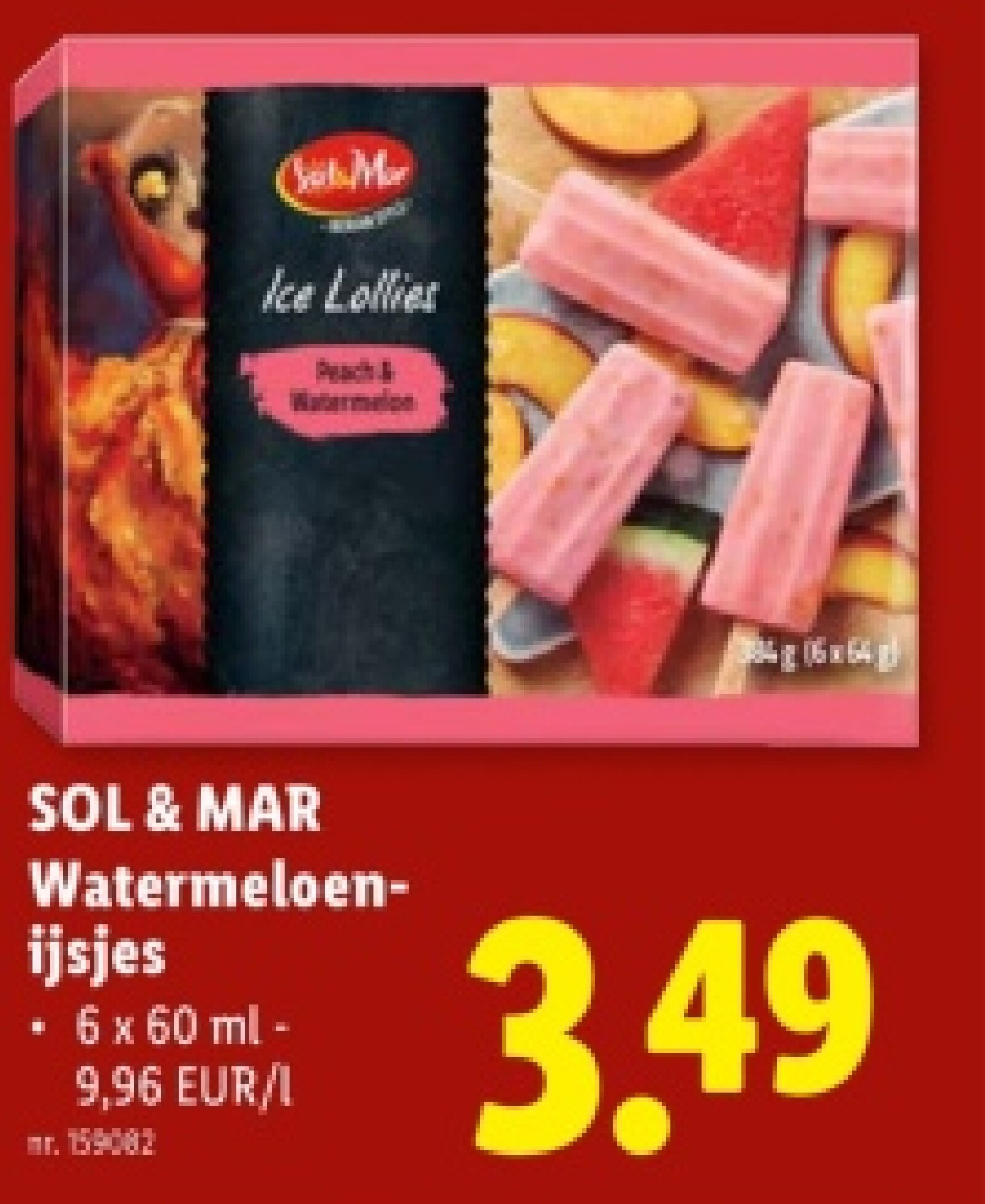 Watermeloenijsjes