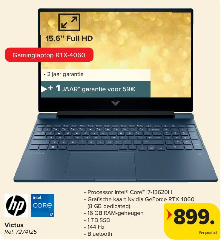 hp Victus 15.6’’ Full HD