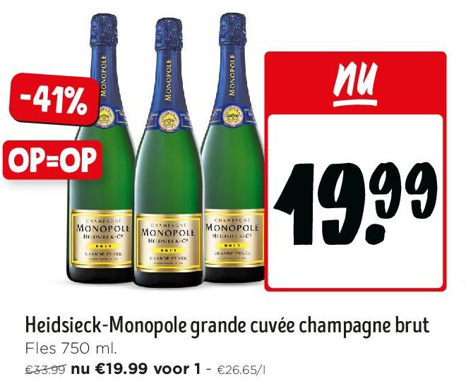 Heidsieck-Monopole grande cuvée champagne brut