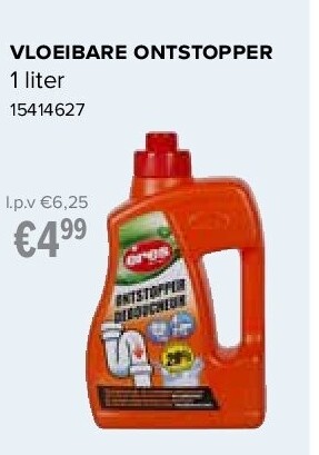 vloeibare ontstopper 1 liter