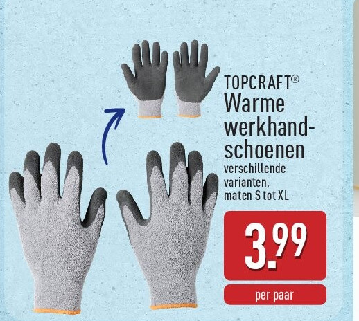 Warme werkhand­ schoenen
