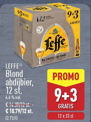 Blond abdijbier, 12st.