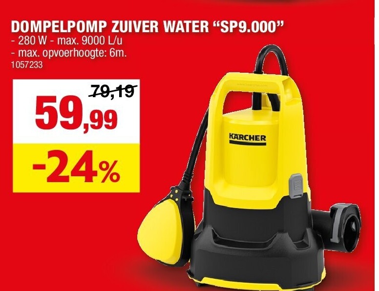 DOMPELPOMP ZUIVER WATER “SP9.000”