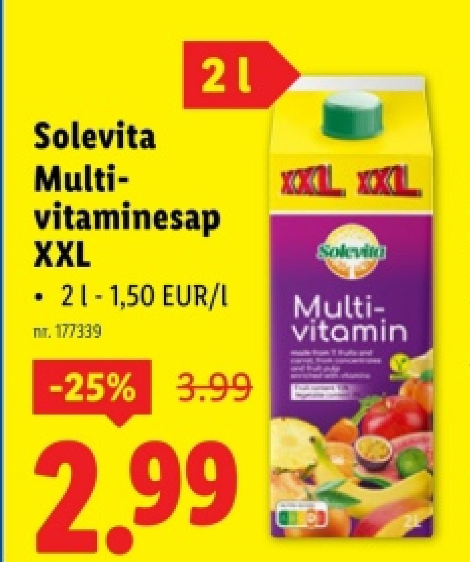 Multivitaminesap XXL