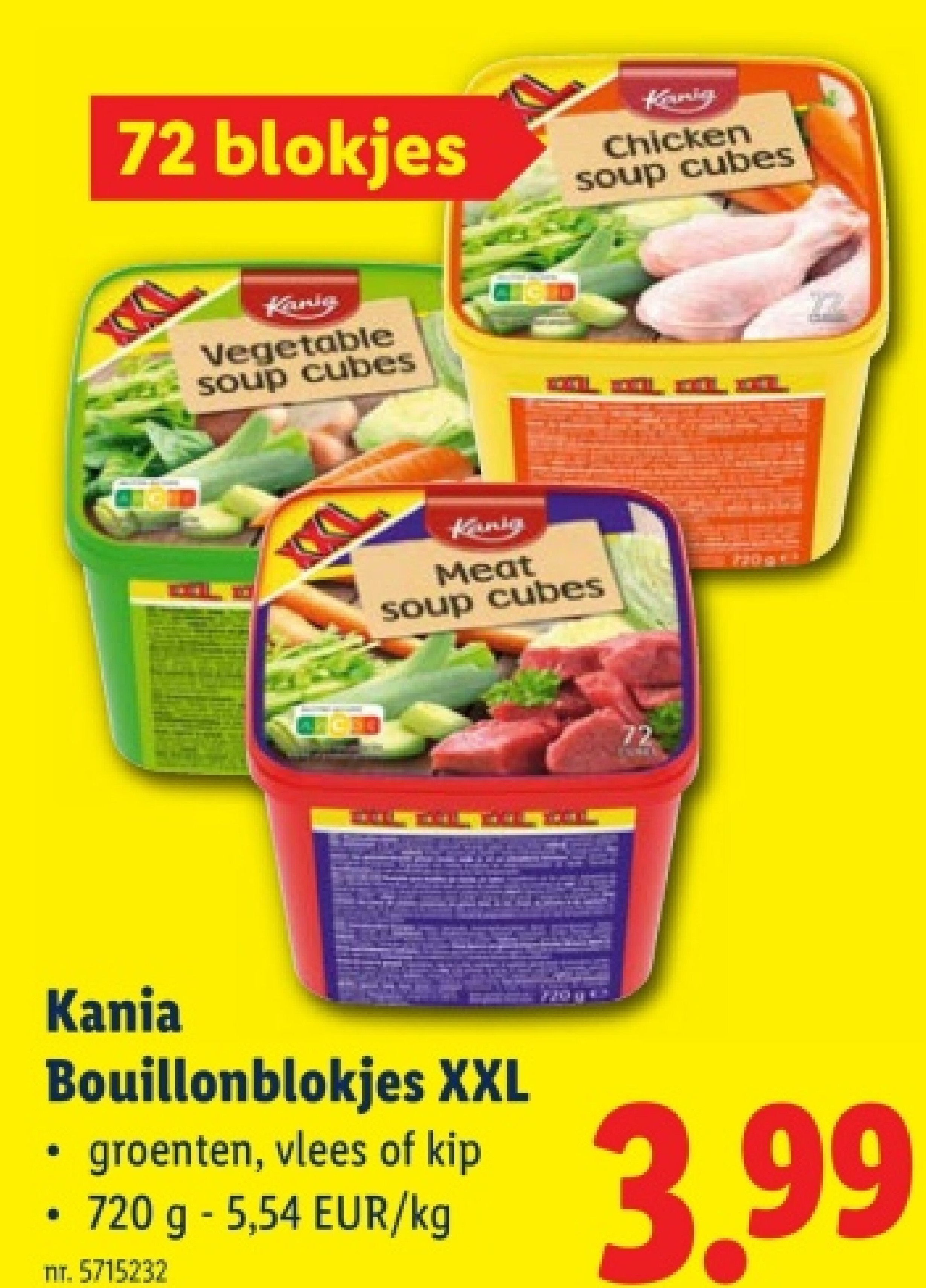 Bouillonblokjes XXL