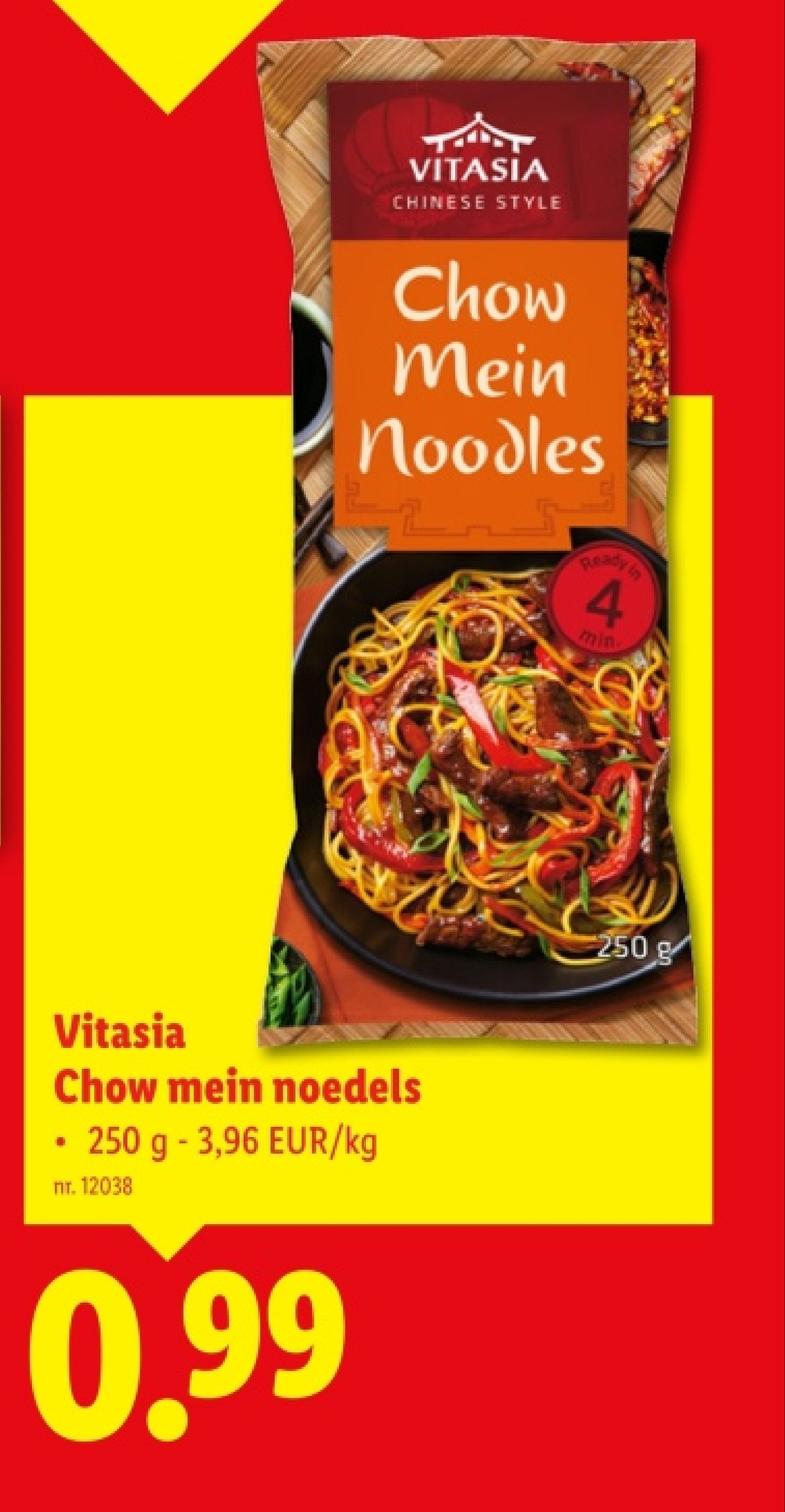 Chow mein noedels