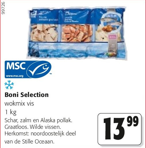 Boni Selection wokmix vis 1 kg