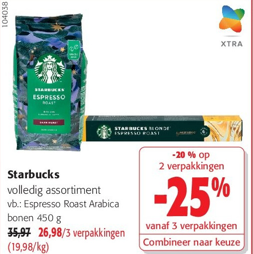 Starbucks Espresso Roast Arabica bonen 450 g