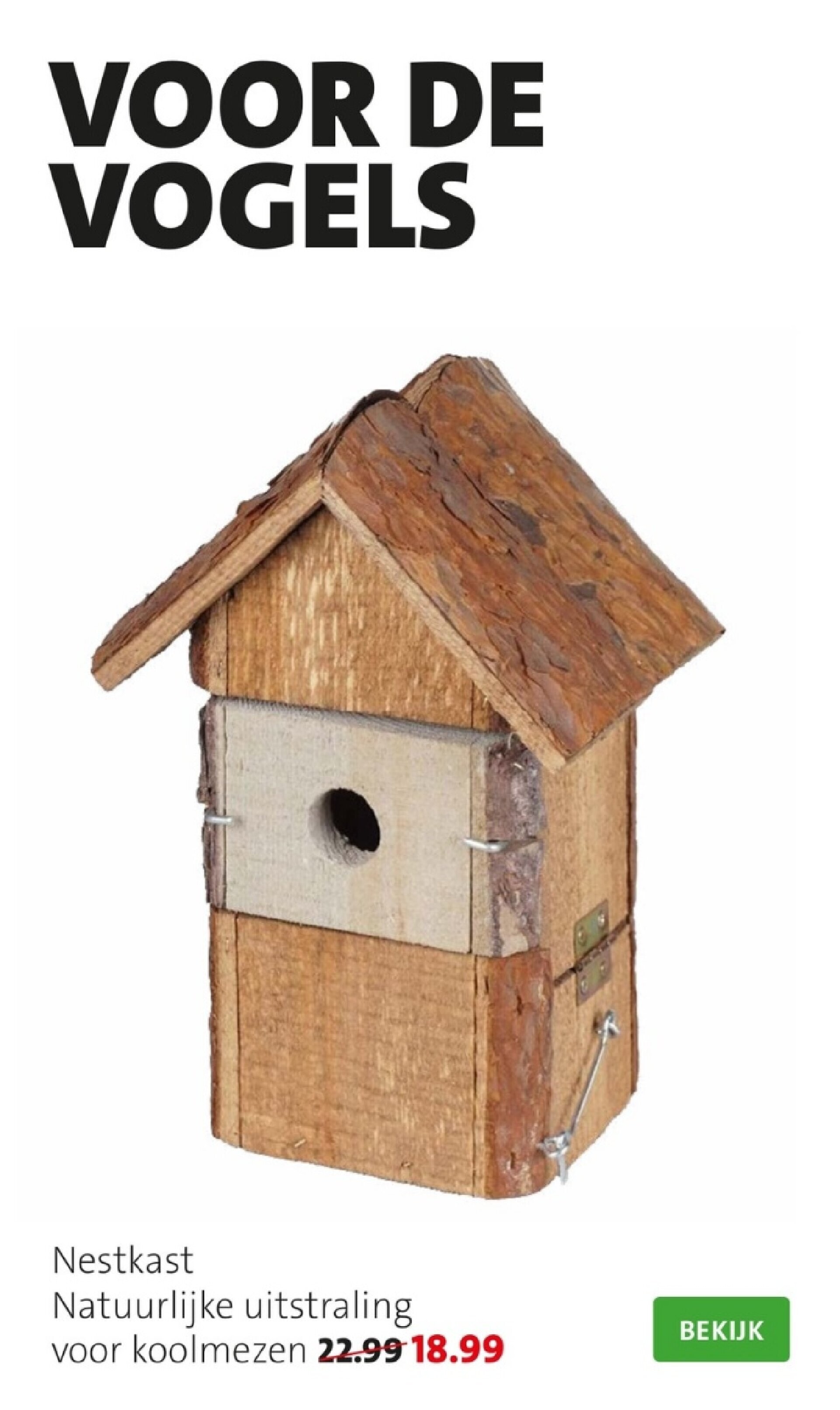 Nestkast Natuurlijke uitstraling