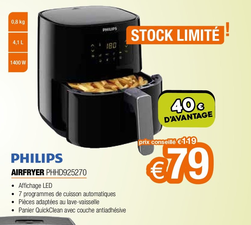 philips AIRFRYER PHHD925270