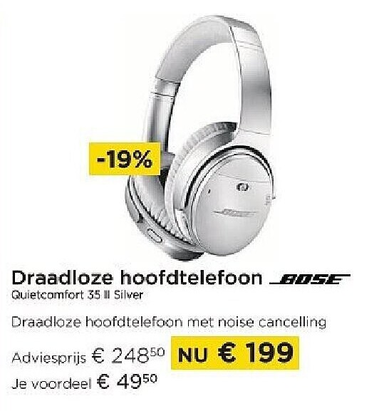 Draadloze hoofdtelefoon