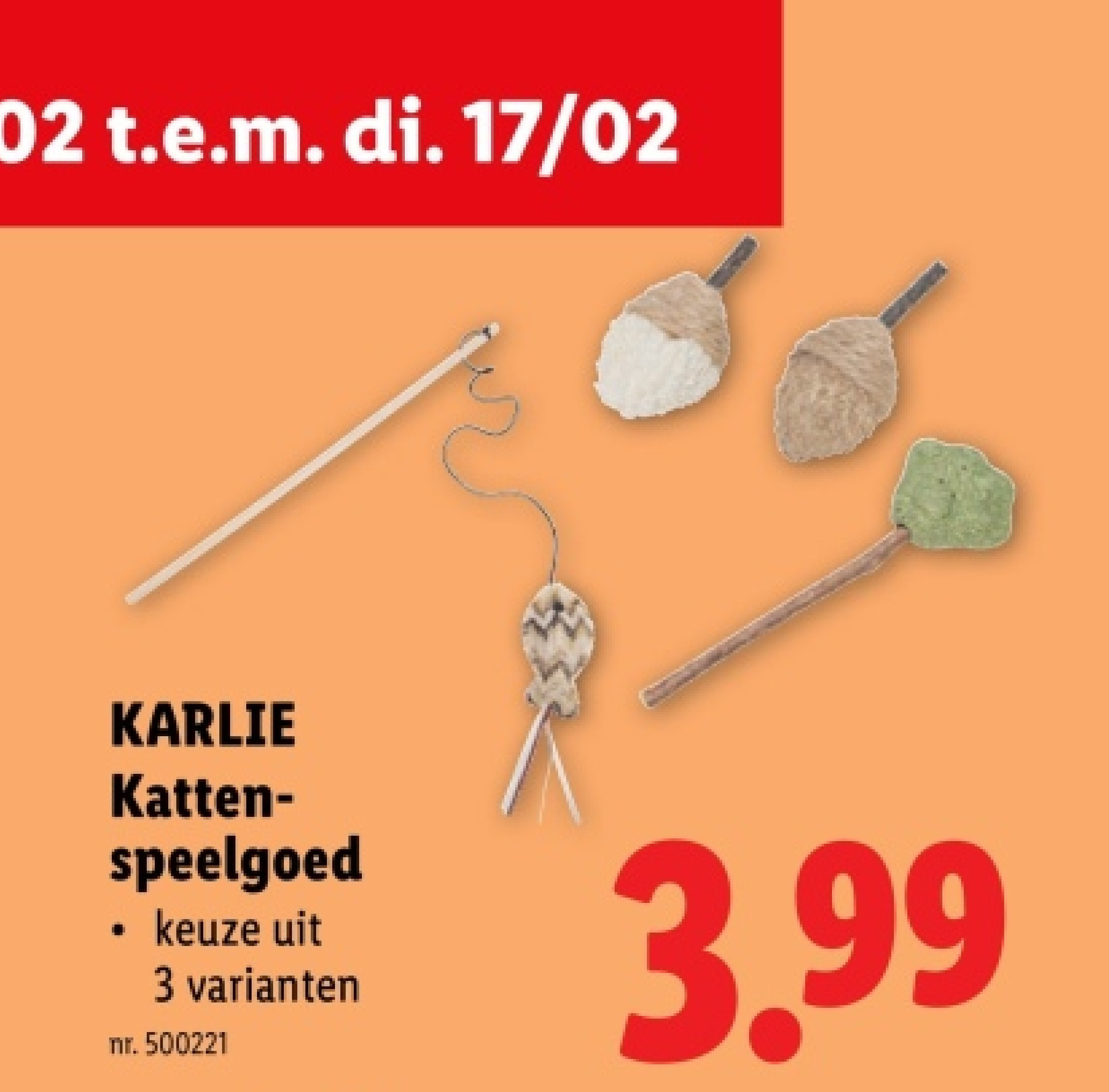 KARLIE Kattenspeelgoed