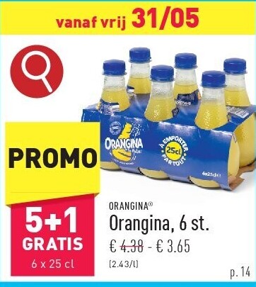 Orangina, 6 st.
