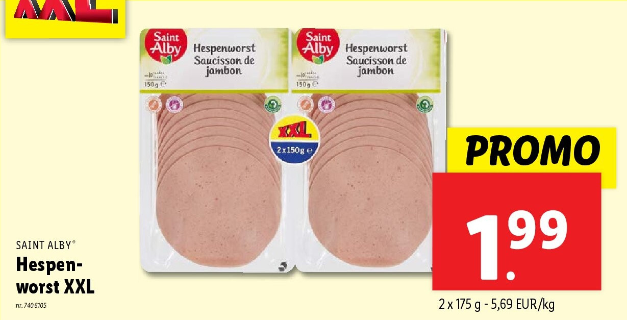 Hespenworst XXL