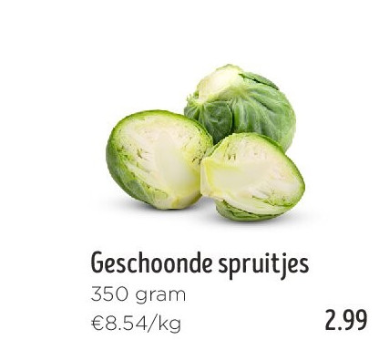 Geschoonde spruitjes