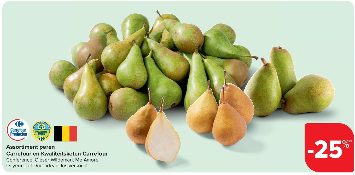 Assortiment peren Carrefour en Kwaliteitsketen Carrefour