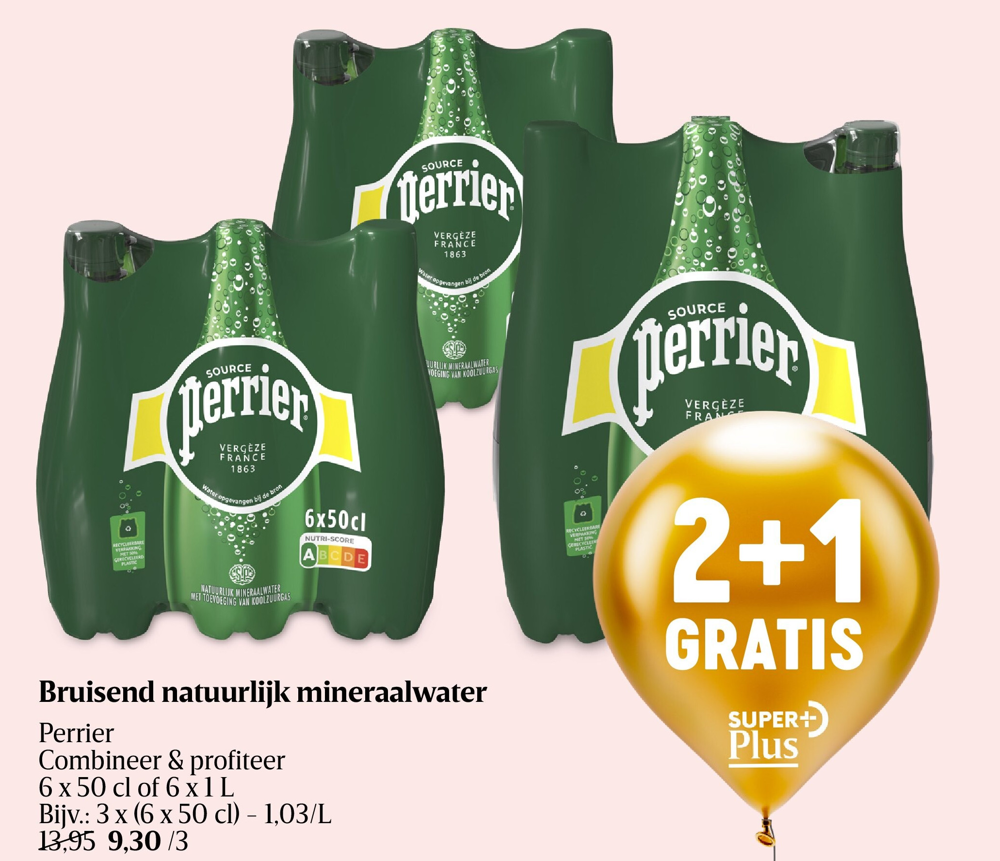 Bruisend natuurlijk mineraalwater