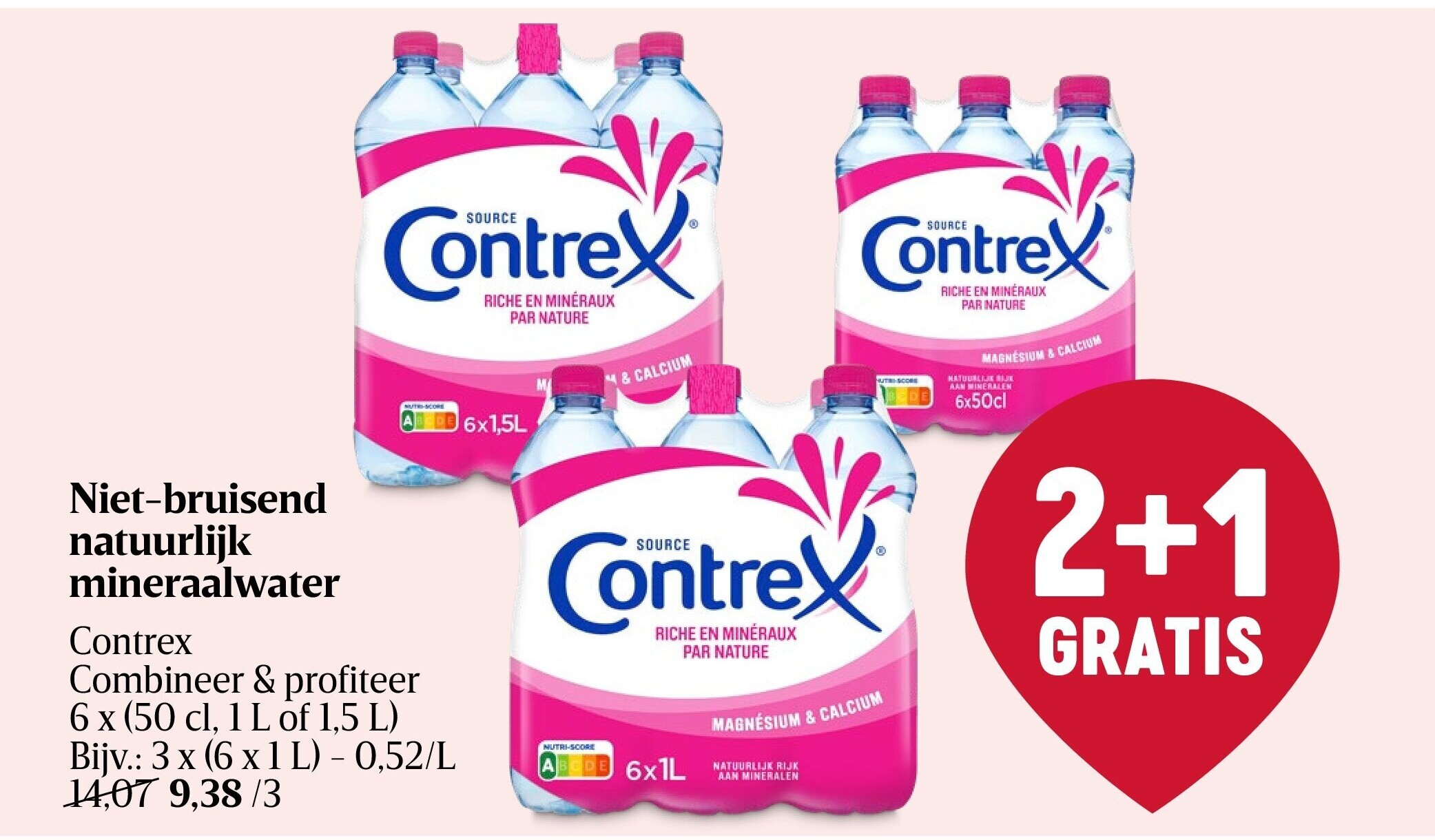 Niet-bruisend natuurlijk mineraalwater