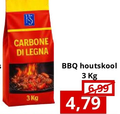 BBQ houtskool 3 Kg
