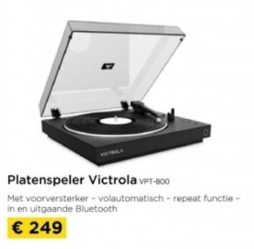 Platenspeler Victrola