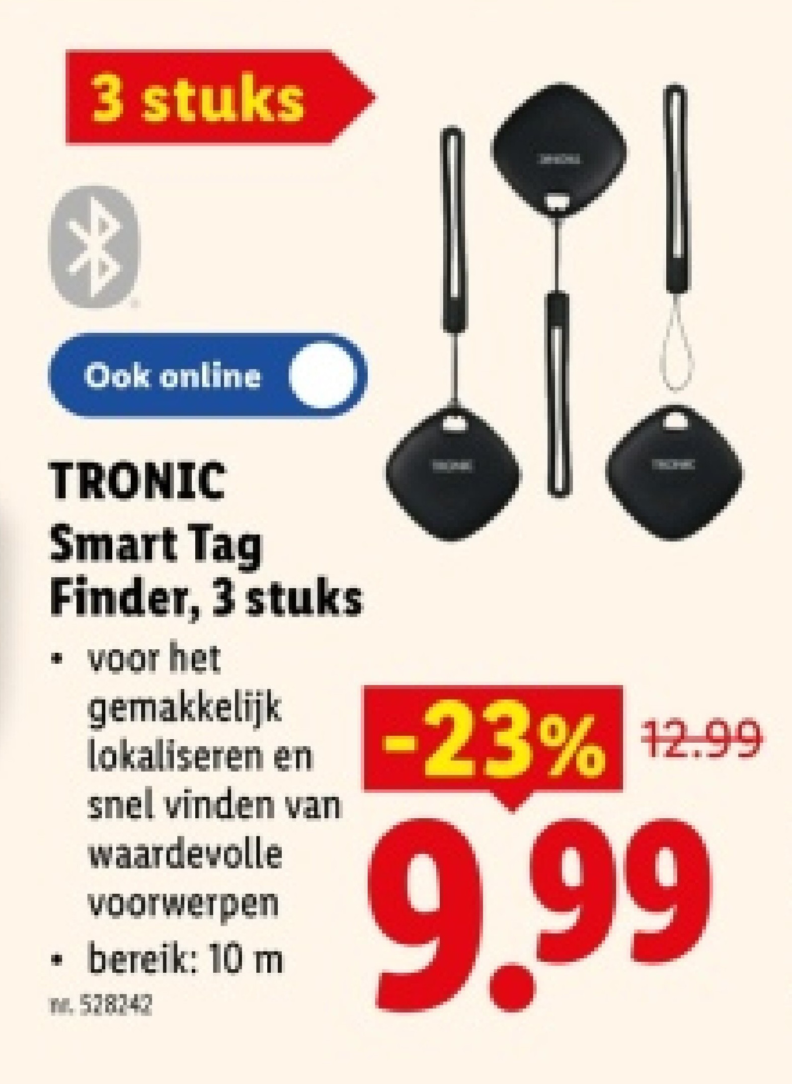 Smart Tag Finder, 3 stuks
