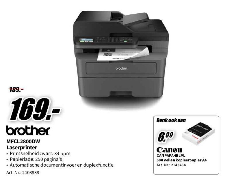 MFCL2800DW Laserprinter