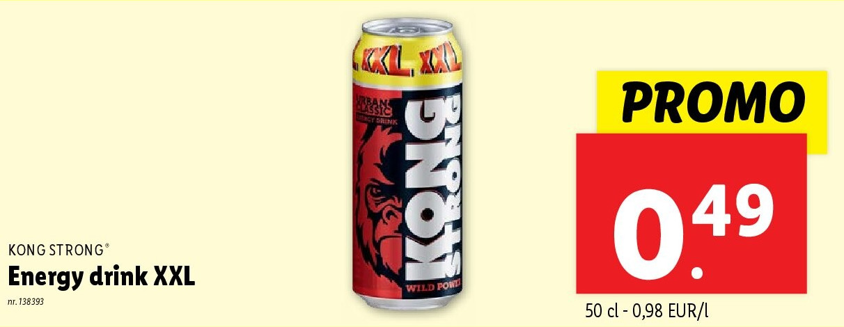Energy drink XXL