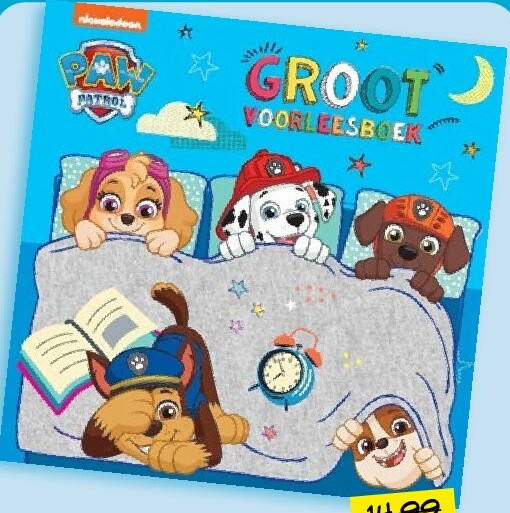 PAW Patrol Groot voorleesboek