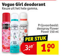 Vogue Girl deodorant