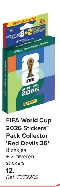 FIFA World Cup 2026 Stickers™ Pack Collector ‘Red Devils 26’