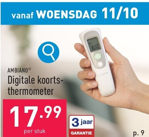 Digitale koortsthermometer