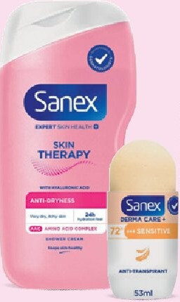 Sanex Anti-transpirant deodorant roller 72u 53 ml