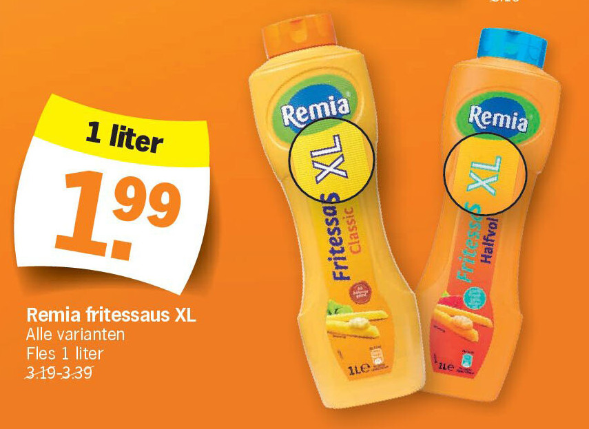 Remia fritessaus XL
