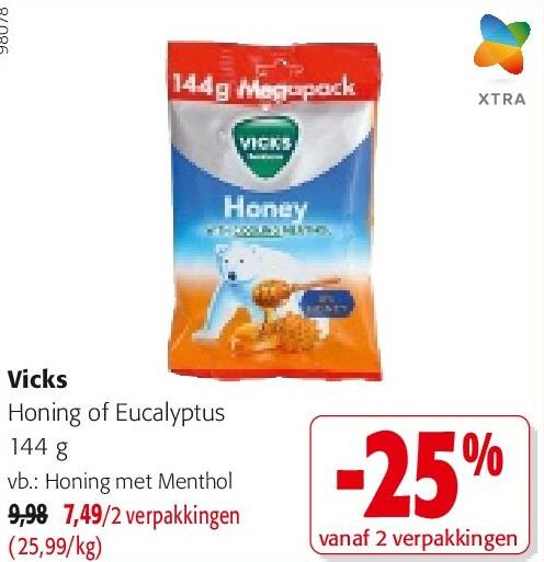 Vicks Honing of Eucalyptus 144 g