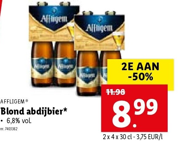 Blond abdijbier