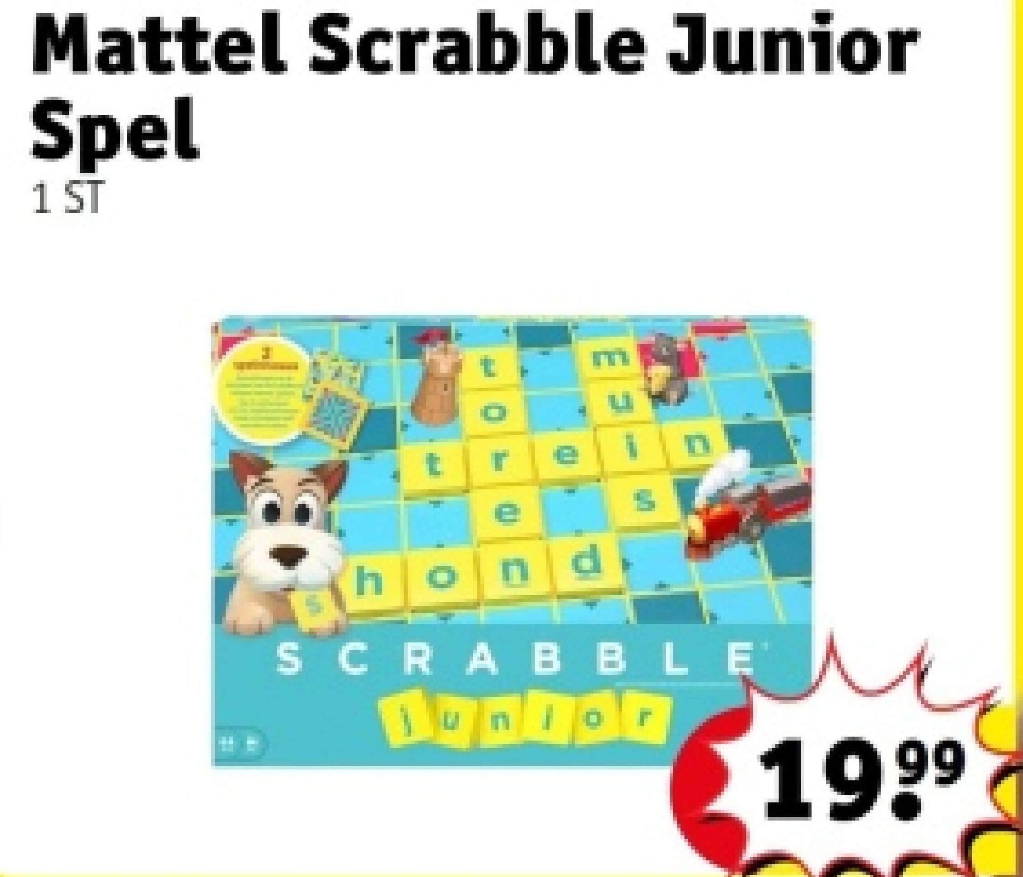 Mattel Scrabble Junior Spel