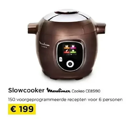 Slowcooker Moulinex Cookeo CE85190