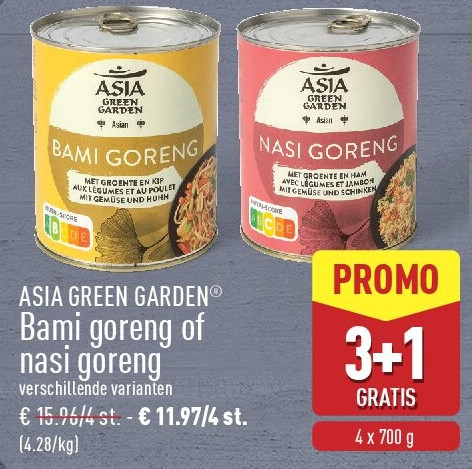 Bami goreng of nasigoreng