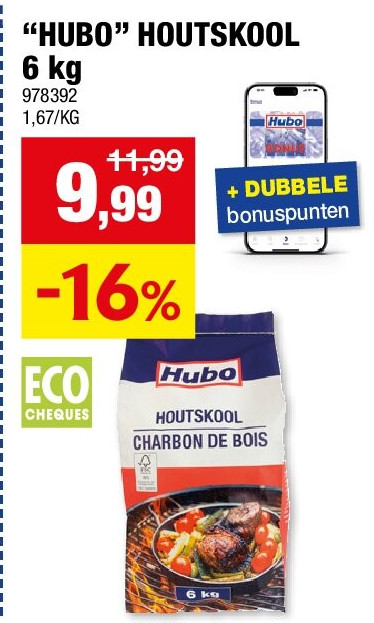 “HUBO” HOUTSKOOL 6 kg