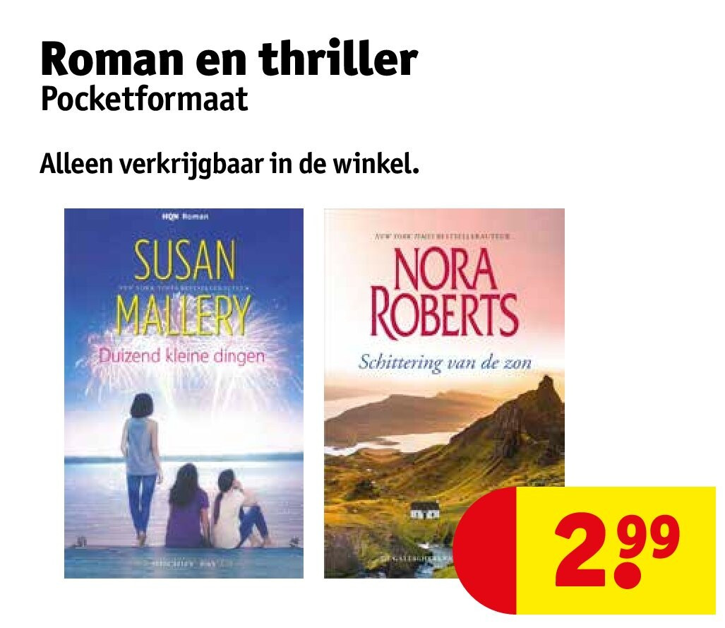 Roman en thriller