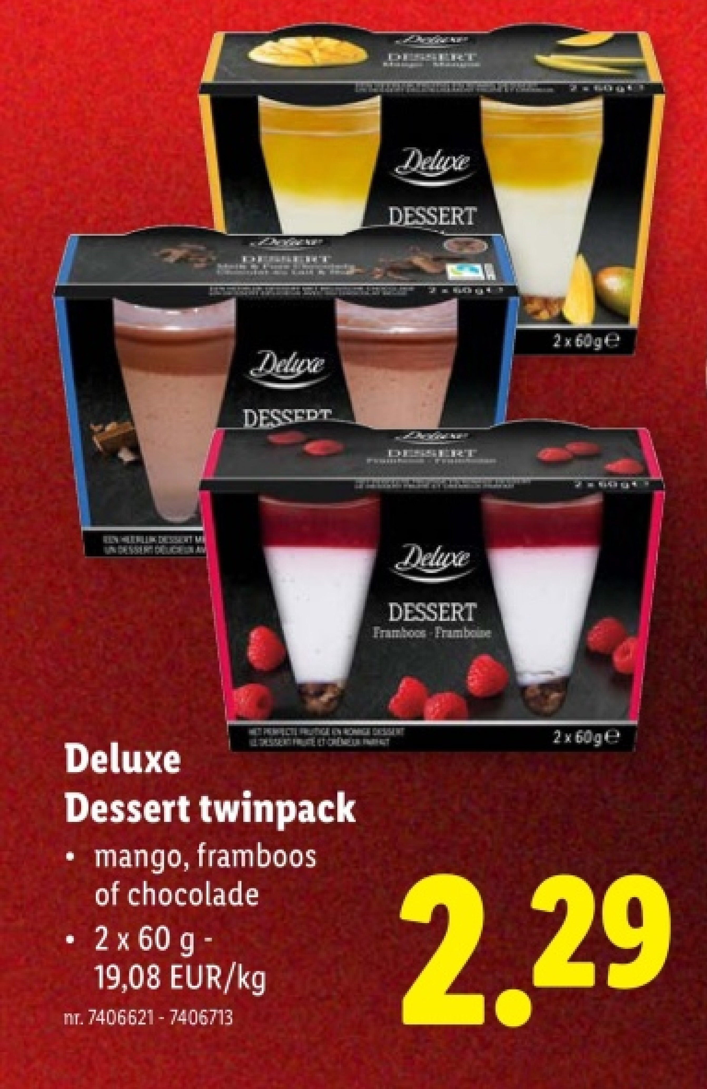 Dessert twinpack