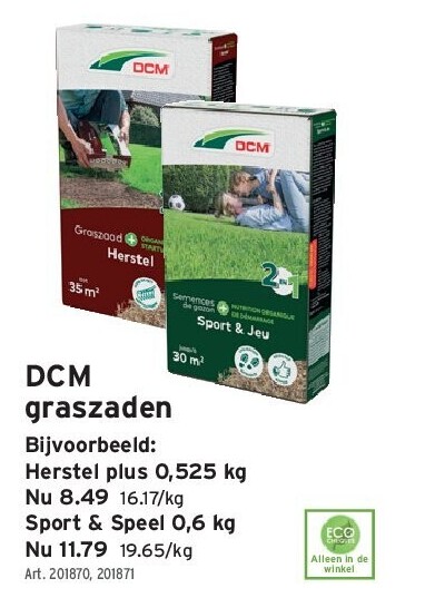DCM graszaden