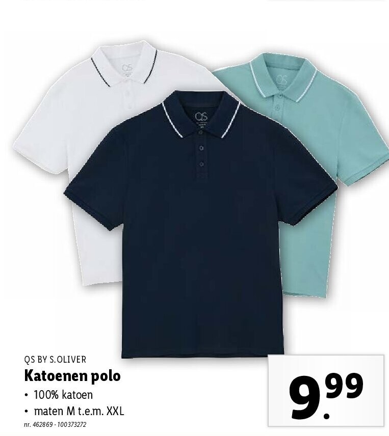 Katoenen polo